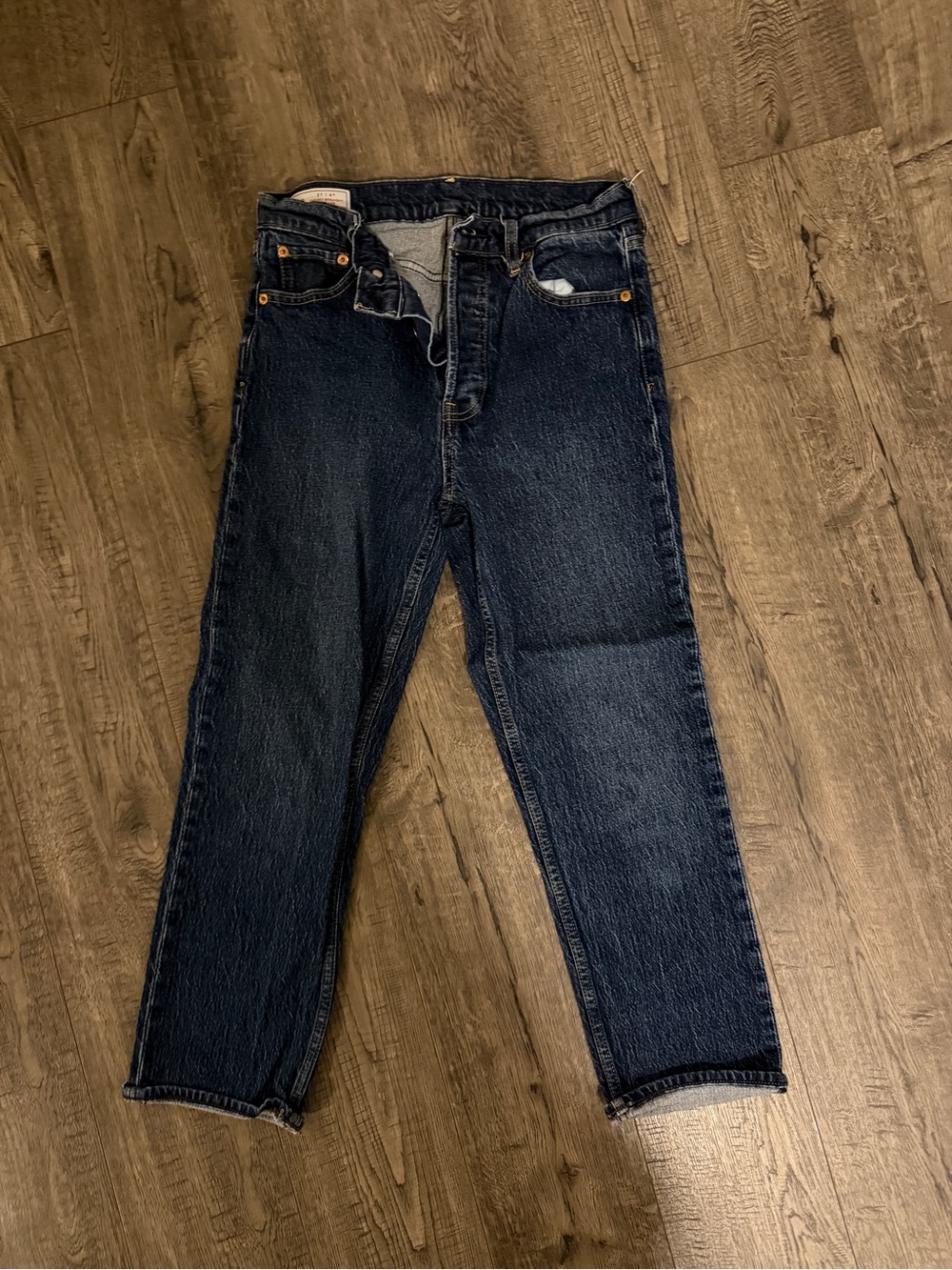 GAP Women's Cheeky Straight High Rise Jean